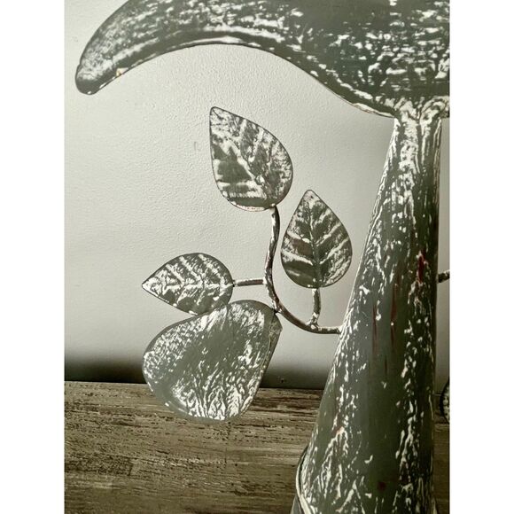 CWI Home Partridge with Pears Metal Christmas Tree Topper Rustic Distressed - Picture 4 of 8